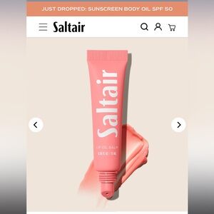 Salt air plumeria lip gloss